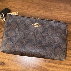 Coach signature wallet